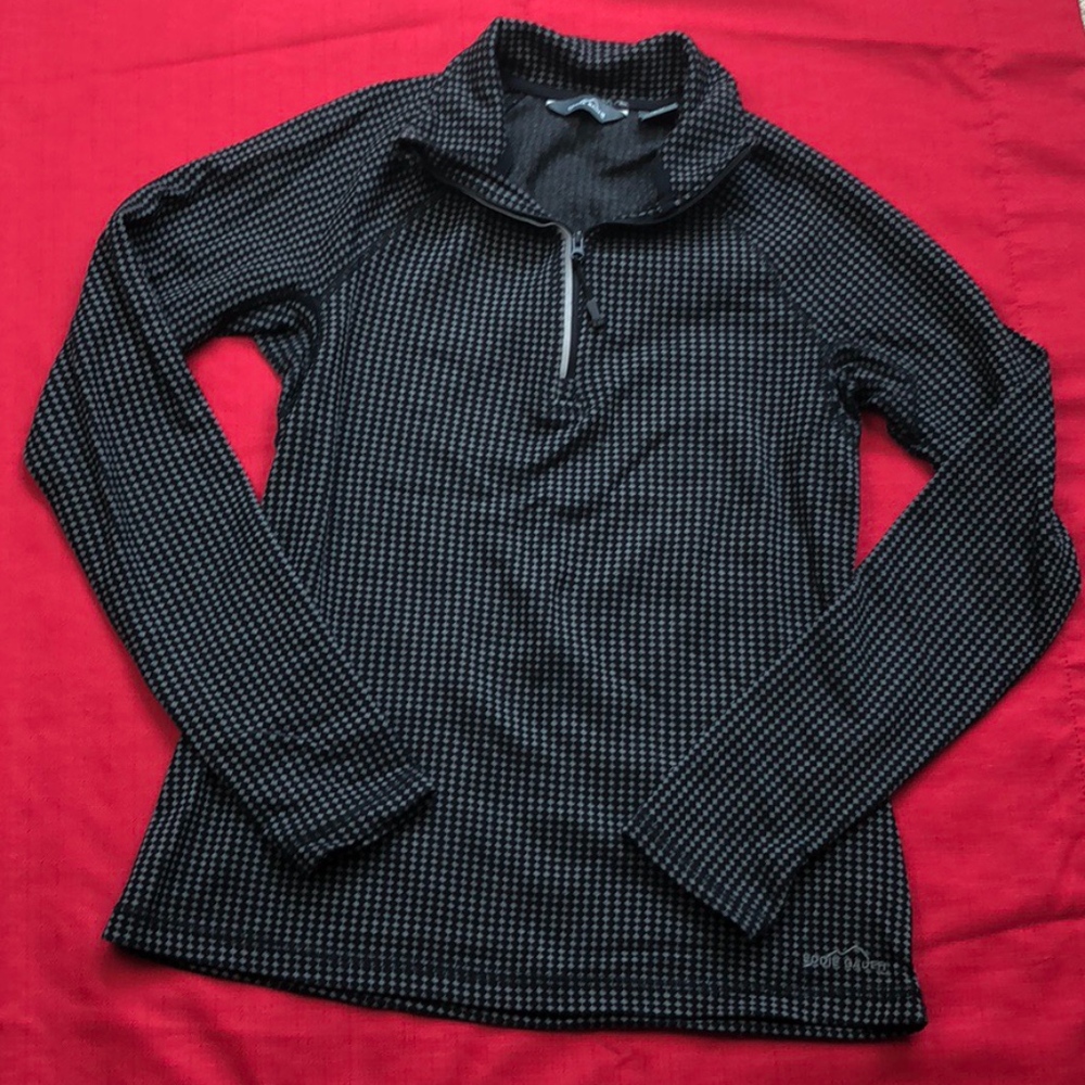 Eddie Bauer Black and White Top